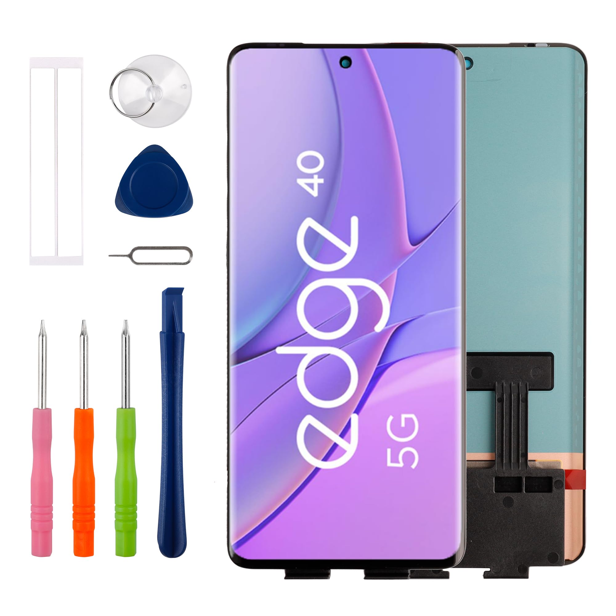 Amazon.com: OLED Screen for Motorola Edge 40 / Edge 40 Neo 6.55